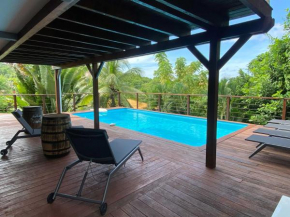 Ti Rode - Piscine vue mer et montagne